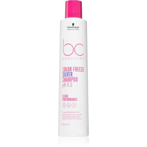 Schwarzkopf BC Bonacure Color Freeze Silver srebrni šampon za plavu i kosu s pramenovima 250 ml Cijene