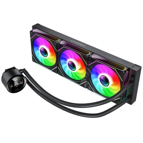  GameMax ICEBURG 360 DIGITAL BK computer cooling system Processor All-in-one liquid cooler 12 cm Black 1 pc(s) Cijene