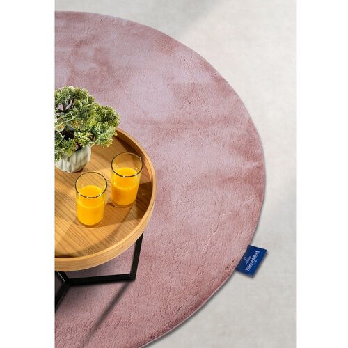 Villeroy &amp;amp; Boch Ružičasti okrugao tepih &amp;oslash; 200 cm Leon &amp;ndash; Slike