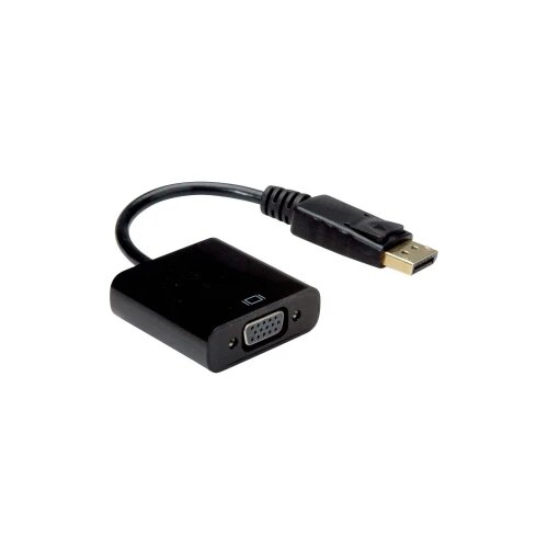 Value DisplayPort / VGA adapterski kabel DisplayPort vtič\, VGA 15-polna vtičnica 0.15 m črna 12.99.3136 DisplayPort kabel, (20415283) Cene