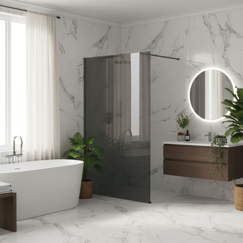 Rea Stena za prhanje Flexi Grey / Titan 140 Cene