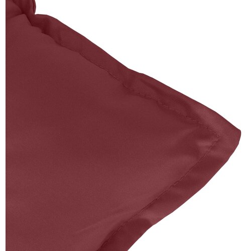  Jastuci za stolice 2 kom pro&amp;scaron;arano boja vina 100x50x7cm tkanina Slike