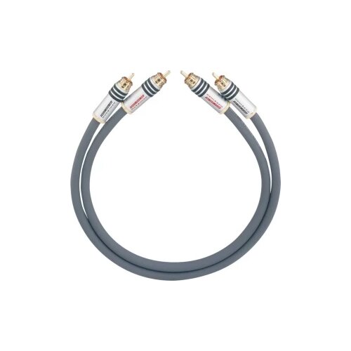 Oehlbach Cinch Audio Priključni kabel [2x Muški cinch konektor - 2x Muški cinch konektor] 1 m Antracitna boja pozlaćeni kontakti Cijene