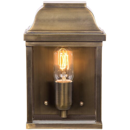 Elstead Lighting Elstead Victoria Zunanja stenska svetilka z 1 lučjo, masivna medenina, IP44, E27, (22099989) Cene