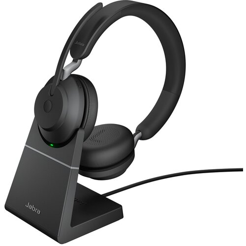 Jabra Evolve2 65 USB-C Black UC Chrg stand Stereo Cene