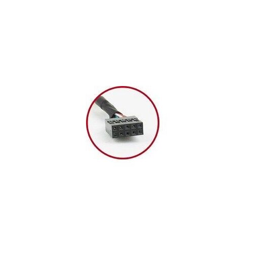 Gembird CCUSBRECEPTACLE double USB receptacles on bracket 25cm Slike
