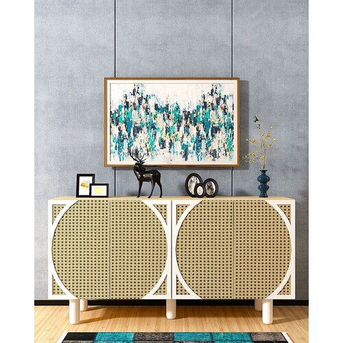 Hanah home Konzolni sto Wilder Bohem, 150x75x35 cm, Bež Cene
