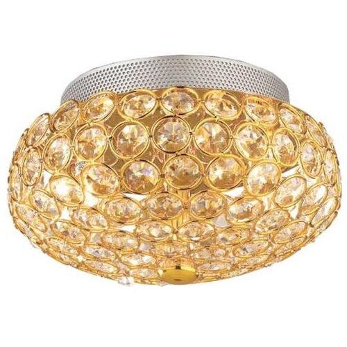 Ideal lux - led kristalno plafonsko svetlo king 3xG9/3W/230V prečnik 25,5 cm zlatno Cene