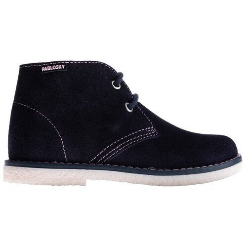 Pablosky Škornji Serraje Kids Boots 424626 Y - Serrage Egeo Modra Cene