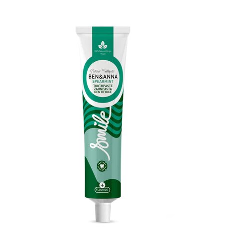 BEN & ANNA Toothpaste Spearmint naravna zobna pasta s fluoridom 75 ml Cene
