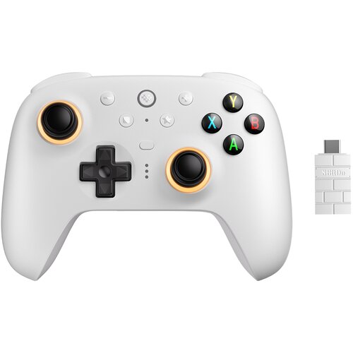 8BitDo Ultimate 2 brezžični igralni plo&scaron;ček 2.4G bele barve Cene