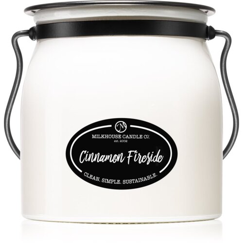 Milkhouse Candle Co. Creamery Cinnamon Fireside dišeča sveča Butter Jar 454 g Cene