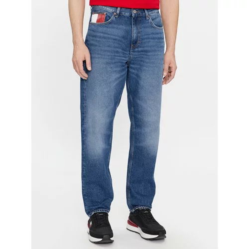 Tommy Jeans Jeans hlače Isaac Rlxd Tapered Ah6037 DM0DM18224 Mornarsko modra Relaxed Fit