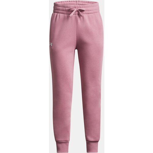 Under Armour Sweatpants UA Rival Fleece Joggers-PNK - Girls Cene