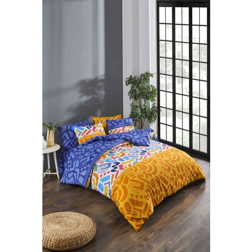 Hanah home komplet posteljine Doodle, 160x220cm,100x200cm, &amp;Scaron;arena Slike