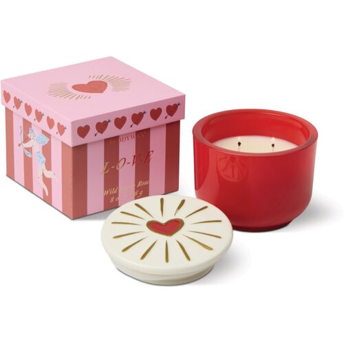 Paddywax Charmed Wild Fig &amp;amp; Rose mirisna svijeća s poklopcem 226 g Slike