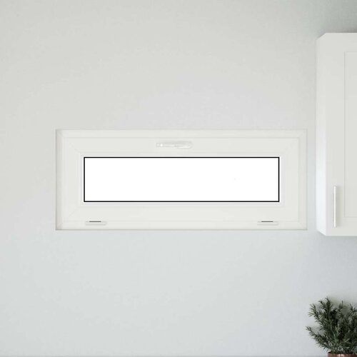  Prozor za podrum RISOR 110 x 40 cm PVC i staklo Antracit - Antracit 110 x 40 cm s dvostrukim staklenjem Cene