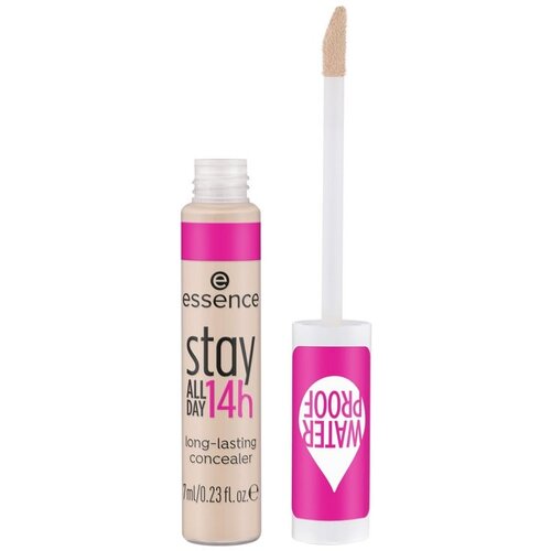 Essence Stay All Day 14h Long-Lasting Concealer dolgoobstojen mat korektor 7 ml odtenek 10 Light Honey Cene