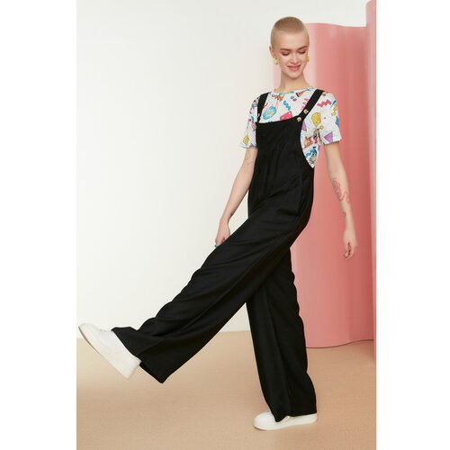 Trendyol Black Wide Leg Jumpsuit Slike