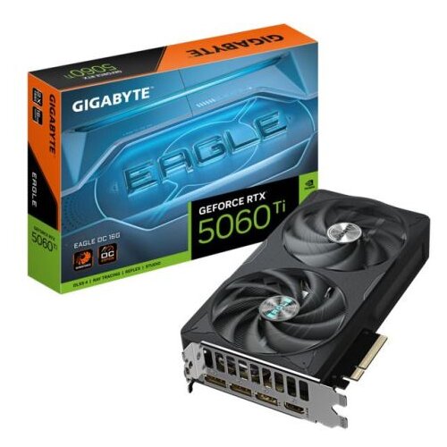 Gigabyte 5060 Ti Eagle OC 16GB16GB GDDR7, 128-bit,3x DP, 1x HDMI Cijene