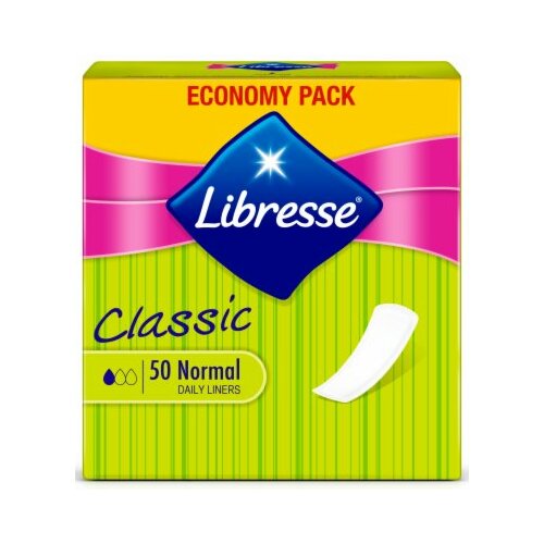Libresse classic normal dnevni ulošci 50 komada Cene