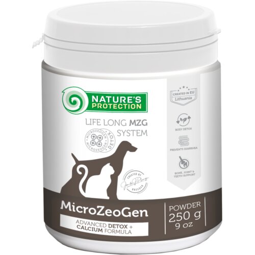 Nature&amp;#039;s Protection Suplementi za pse MikroZeoGen, Sa kalcijumom, 250g Slike