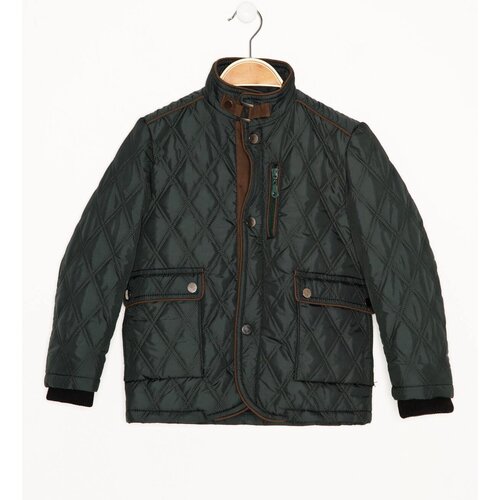 Dewberry M3002 BOYS&amp;#039; COAT-KHAKI-1 Slike