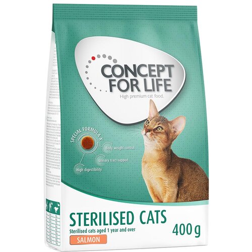 Concept for Life Sterilised Cats losos - 400 g Cijene