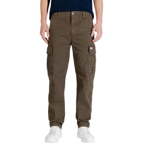 Tommy Hilfiger Hlače cargo DM0DM22651 Zelena Cene