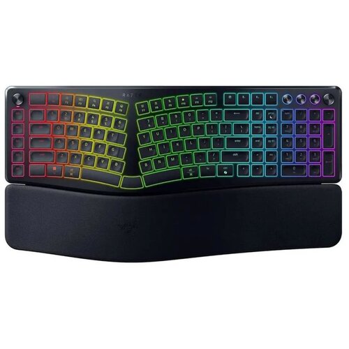 Razer Pro Type Ergo keyboard Universal USB + RF Wireless + Bluetooth QWERTY US English Black Slike