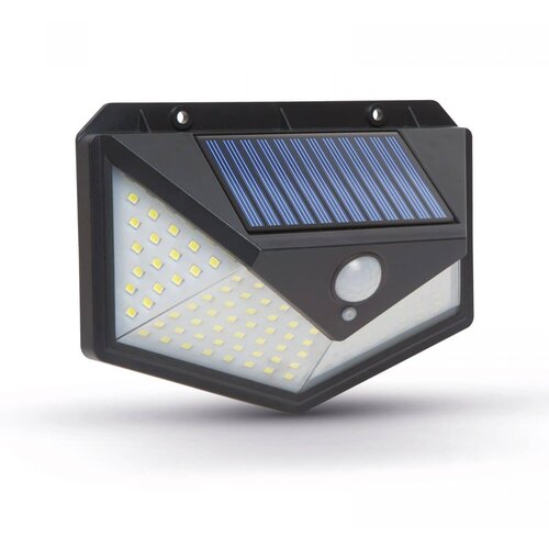 Phenom Stenska LED solarna svetilka 136 LED 5W 260lm s senzorjem gibanja in mraka 3 načini delovanja, (20383218) Cene