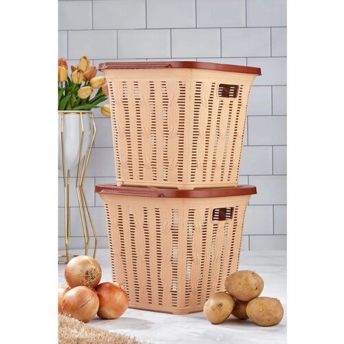  PZR-069 Brown Laundry Basket Cene