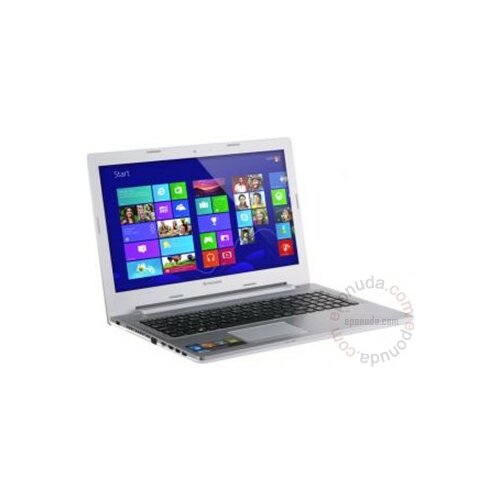 Lenovo IdeaPad Z50-70 (White) Core i3-4030U 1.9GHz/3MB 4GB DDR3 1TB 15.6&quot; FHD (1920x1080) LED Glossy 1.0MP DVDRW Intel HD 4400 DOS 59432102 laptop Slike