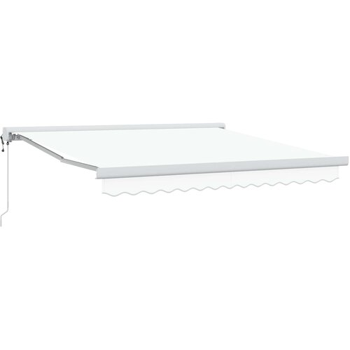 Nadstrešnica Bijelo 350 x 250 x 165 cm Poliester i aluminij Cijene