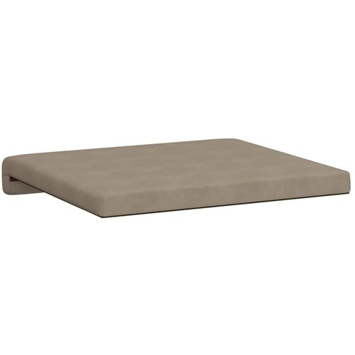  Jastučić za klupu 4 kom. Mikrovlakna Sivosmeđa Dubina 35 cm - Sivosmeđa 4 Slike