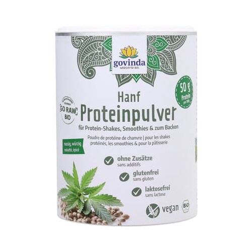 Govinda Konopljini proteini v prahu bio Slike