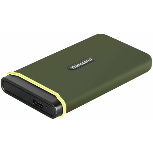 Transcend TS4TESD380C 4TB, portable ssd, ESD380C, 3D nand, usb 3.2 gen 2x2, type c, supports uasp (usb attached scsi protocol) [read/write speeds of up to 2,000MB/s], military green Cene