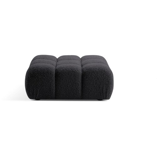Micadoni Antracitno siv modularni otoman iz tkanine boucl&amp;eacute; Bellis &amp;ndash; Home Slike