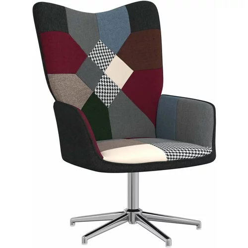  Stolica za opuštanje s uzorkom patchworka od tkanine