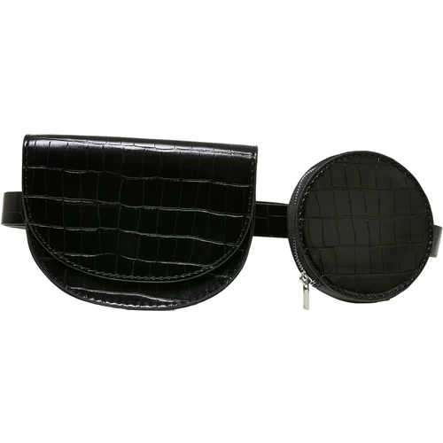 Urban Classics Accessoires Double handbag made of Croco synthetic leather