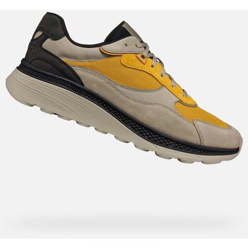 Geox Yellow men&amp;#039;s sneakers Spherica Actif X1 - Men Slike
