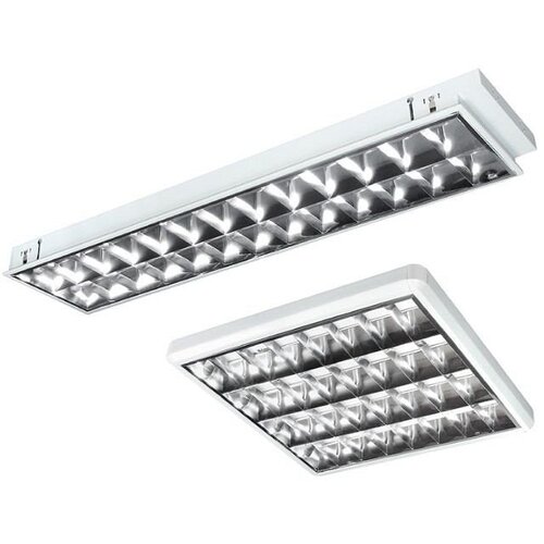 Commel ugradni sjajni raster 4X18W IP20 elektronska prigusnica Slike