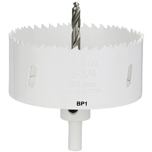 CRAFTOMAT kruna za bu&amp;scaron;enje rupa u drvu (95 mm, HSS bimetal, Promjer brtve: 10 mm HEX) Slike
