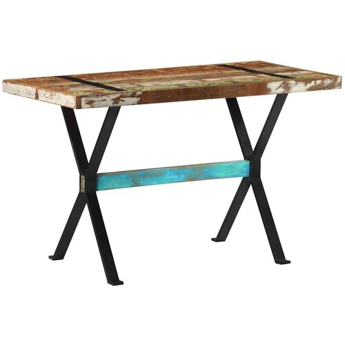  Blagovaonski stol 120 x 60 x 76 cm od masivnog obnovljenog drva - 120 x 60 x 76 cm masivno obnovljeno drvo Slike