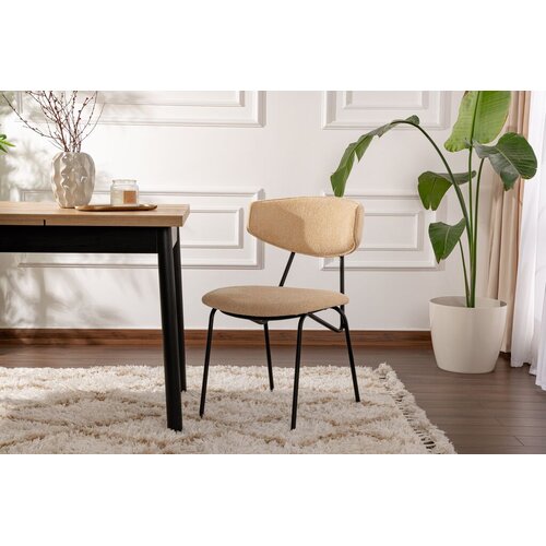 Hanah home Set trpezarijskih stolica Nancy, 2 komada, bež Slike