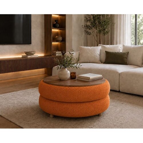 Hanah home Ven&amp;uuml;s klub sto &amp;Oslash; 70 cm, narandžasta Slike