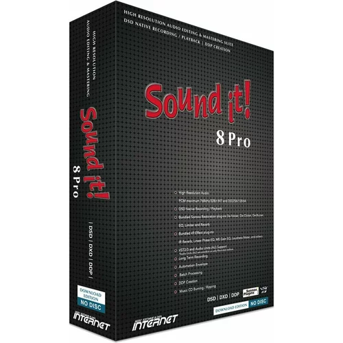 Internet Co. Sound it! 8 Pro (Mac) (Digitalni proizvod)