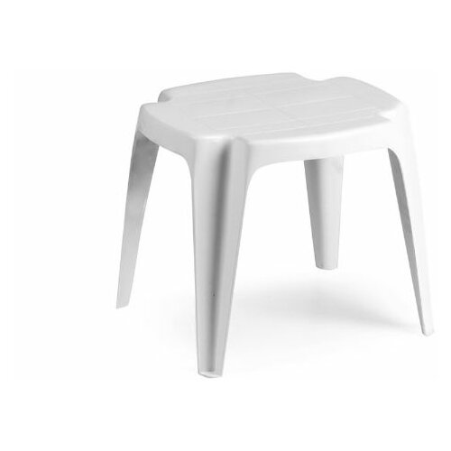 Ipae-progarden stolica baštenska plastična Calypso Solid bela Slike