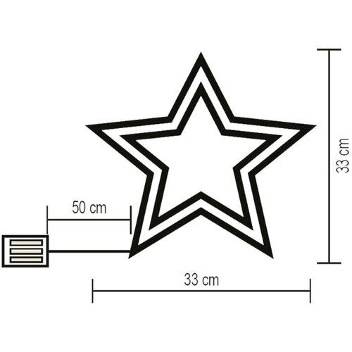 Home ukras za prozor "zvezda" ( KID503B/M ) Cene