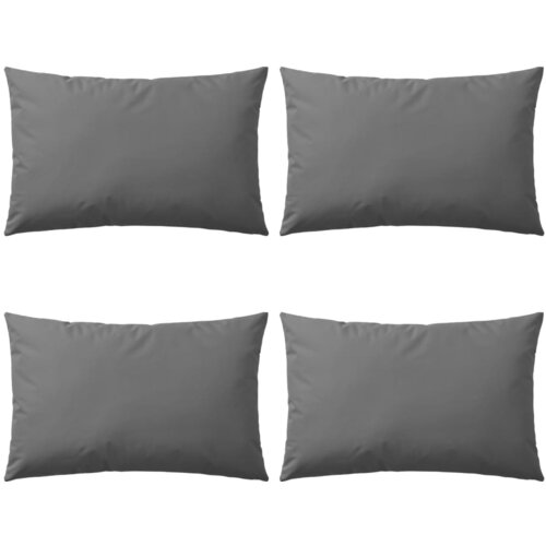 Furnova Zunanje blazine 4 kosi 60x40 cm sive, (21930570) Cene